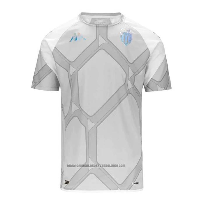 Camisola Pre Match del Monaco 2023 Cinza